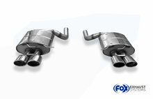Fox Sportuitlaat BMW E60 M5 achterdemper rechts/links - 2x115x85 type 32 rechts/links