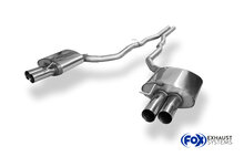 Fox Sportuitlaat BMW F10 525d 530d Achterdemper Rechts/Links - 2x80 Type 10 Rechts/Links