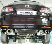Fox Sportuitlaat Mazda 6 Facelift Achterdemper Rechts/Links Uitlaat - 2x80 Type 13 Rechts/Links