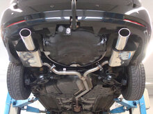 Fox Sportuitlaat Mazda 6 GG/GY pre-facelift achterdemper rechts/links met Y-verbindingspijp - 115x85 type 32 rechts/links