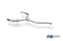 Fox Sportuitlaat Mazda 6 Type GH Diesel Achterdemper rechts/links - 1x90 Type 13 rechts/links