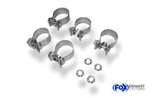 Fox Sportuitlaat Mazda 6 Type GH Diesel Achterdemper rechts/links - 1x90 Type 13 rechts/links