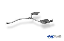 Fox Sportuitlaat Mazda 6 Type GH Benzine Achterdemper rechts/links - 106x71 Type 38 rechts/links