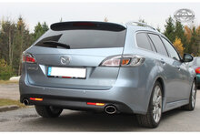 Fox Sportuitlaat Mazda 6 Type GH Diesel Achterdemper rechts/links - 115x85 Type 38 rechts/links
