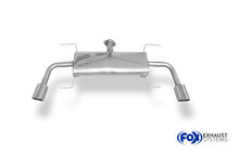 Fox Sportuitlaat Mazda 6 - GJ Sedan/Stationwagen Voorwielaandrijving &amp; Vierwielaandrijving Achterdemper dwarsuitgang rechts/links - 1x100 Type 16 rechts/links