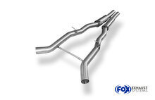 Fox Sportuitlaat BMW F12 640i/650i Cabriolet Voordemper Rechts/Links
