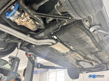 Fox Sportuitlaat BMW E32 740i voordemper &Oslash;2x63,5mm