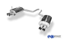 Fox Sportuitlaat BMW E38 730i/ 735i/ 740i - Zonder bumperuitsparing, achterdemper rechts/links - 2x76 Type 25 rechts/links