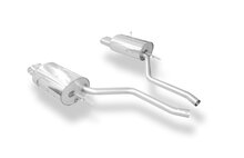Fox Sportuitlaat BMW E38 730i/ 735i/ 740i - Met bumperuitsparing, achterdemper rechts/links - 160x80 Type 53 rechts/links