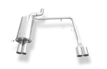 Fox Sportuitlaat BMW E65 735i/745i Achterdemper, rechter/linker uitlaat - 2x80 Type 10 rechts/links