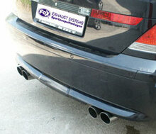 Fox Sportuitlaat BMW E65 735i/745i Achterdemper, rechter/linker uitlaat - 2x80 Type 10 rechts/links