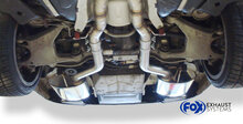 Fox Sportuitlaat BMW F01 760i achterdemper rechts/links - 2x63 type 14 rechts/links - zonder uitlaatkleppen