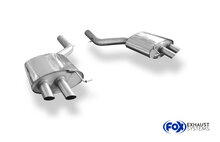Fox Sportuitlaat BMW F01 760i achterdemper rechts/links - 2x63 type 14 rechts/links - zonder uitlaatkleppen