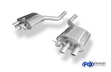 Fox Sportuitlaat BMW F01 760i achterdemper rechts/links - 2x63 type 14 rechts/links - met uitlaatkleppen