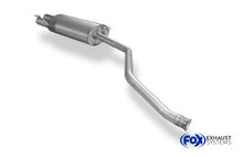 Fox Sportuitlaat Audi 80 Type B4 Sedan &amp; Avant Dubbele uitlaatdemper - 2x76 Type 13