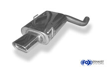 Fox Sportuitlaat Audi 80 Type B4 quattro achterdemper - 135x80 Type 53