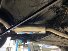 Fox Sportuitlaat Audi 80/90 Type 81 middendemper