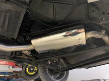 Fox Sportuitlaat Audi 80/90 Type 81 middendemper