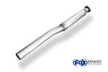 Fox Sportuitlaat Audi 80/90 Type 81 voordemper (voor modellen zonder katalysator)
