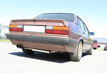 Fox Sportuitlaat Audi 80/90 Type 85 quattro pre-facelift achterdemper - 2x76 Type 14