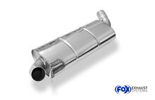 Fox Sportuitlaat Audi 80/90 - Type 89, B3, B4 - Sedan/ Coup&eacute;/ Cabriolet Middendemper