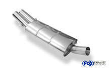 Fox Sportuitlaat Audi 80/90 - Type 89, B3 Sedan/Coup&eacute;/ 80 B4 - Cabriolet Achterdemper - 2x76 Type 10