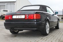Fox Sportuitlaat Audi 80/90 - Type 89, B3 Sedan/Coup&eacute;/ 80 B4 - Cabriolet Achterdemper - 2x76 Type 10