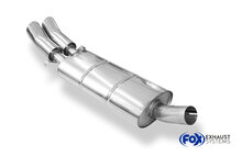 Fox Sportuitlaat Audi 80/90 - Type 89, B3 Sedan/Coup&eacute;/ 80 B4 - Cabriolet Achterdemper - 2x76 Type 18