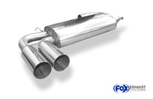 Fox Sportuitlaat Audi 80/90 Type 89 quattro dwarsgeplaatste achterdemper - 2x76 Type 10