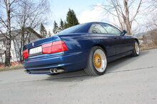 Fox Sportuitlaat BMW E31 850i achterdemper rechts/links - 2x90 type 25 rechts/links