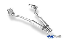 Fox Sportuitlaat BMW E31 850i achterdemper rechts/links en voordemper - 2x90 type 25 rechts/links