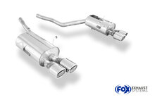 Fox Sportuitlaat BMW E31 850i achterdemper rechts/links - 2x93x79 type 70 rechts/links