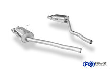 Fox Sportuitlaat BMW E31 850i achterdemper rechts/links - 2x93x79 type 70 rechts/links