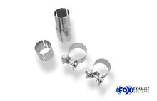 Fox Sportuitlaat Audi A1 8X achterdemper - 2x80 type 16