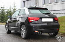 Fox Sportuitlaat Audi A1 8X achterdemper - 2x90 type 16