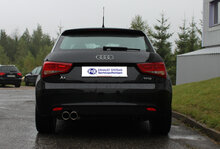 Fox Sportuitlaat Audi A1 8X achterdemper - 2x90 type 16