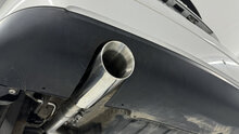 Fox Sportuitlaat Audi A2 - 1.6l + 1.4l 42l tank achterdemper - 1x90 type 25