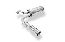 Fox Sportuitlaat Audi A2 - 1.6l + 1.4l 42l tank achterdemper - 1x90 type 25