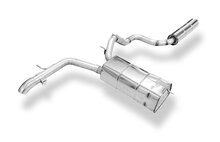 Fox Sportuitlaat Audi A2 - 1.4l 42l tank half systeem vanaf katalysator - 1x63 type 26 (bestaande uit achter- en voordemper met uitlaatpijp)