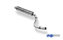 Fox Sportuitlaat Audi A2 - 1.6l voor geluiddemper