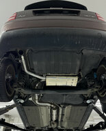 Fox Sportuitlaat Audi A2 - 1.6l half systeem vanaf katalysator - 1x63 type 26 (bestaande uit achter- en voordemper met uitlaatpijp)