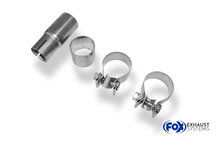Fox Sportuitlaat Audi A3 Type 8L Achterdemper - 135x80 Type 53