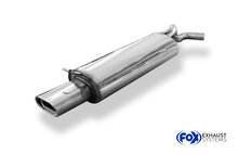Fox Sportuitlaat Audi A3 Type 8L Achterdemper - 135x80 Type 53