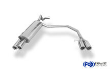 Fox Sportuitlaat Audi A3 Type 8L achterdemper, rechter/linker uitlaat - 2x76 Type 13 rechts/links