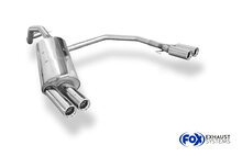 Fox Sportuitlaat Audi A3 Type 8L achterdemper, rechter/linker uitlaat - 2x76 Type 13 rechts/links