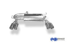 Fox Sportuitlaat Audi A3 Type 8L quattro achterdemper, rechter/linker uitlaat &Oslash; 63,5 mm - 2x76 Type 12 rechts/links