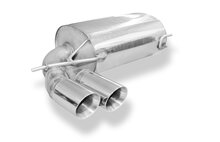 Fox Sportuitlaat Audi A3 - 8P quattro achterdemper &Oslash;70mm - 2x90 Type 25