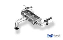 Fox Sportuitlaat Audi A3 - 8P Sportback Achterdemper &Oslash;70mm Uitlaat rechts/links - 129x106 Type 32 rechts/links