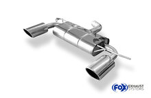 Fox Sportuitlaat Audi A3 - 8P Sportback Achterdemper &Oslash;70mm Uitlaat rechts/links - 129x106 Type 32 rechts/links