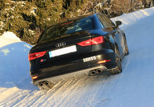 Fox Sportuitlaat Audi S3 - 8V Sedan + Cabriolet Uitlaatdemper Rechts/Links - 2x106x71 Type 44 Rechts/Links